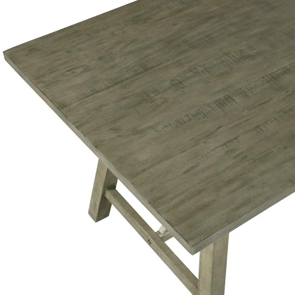 6 Piece Dining Table Set Wood Table and Chairs Kitchen topmax