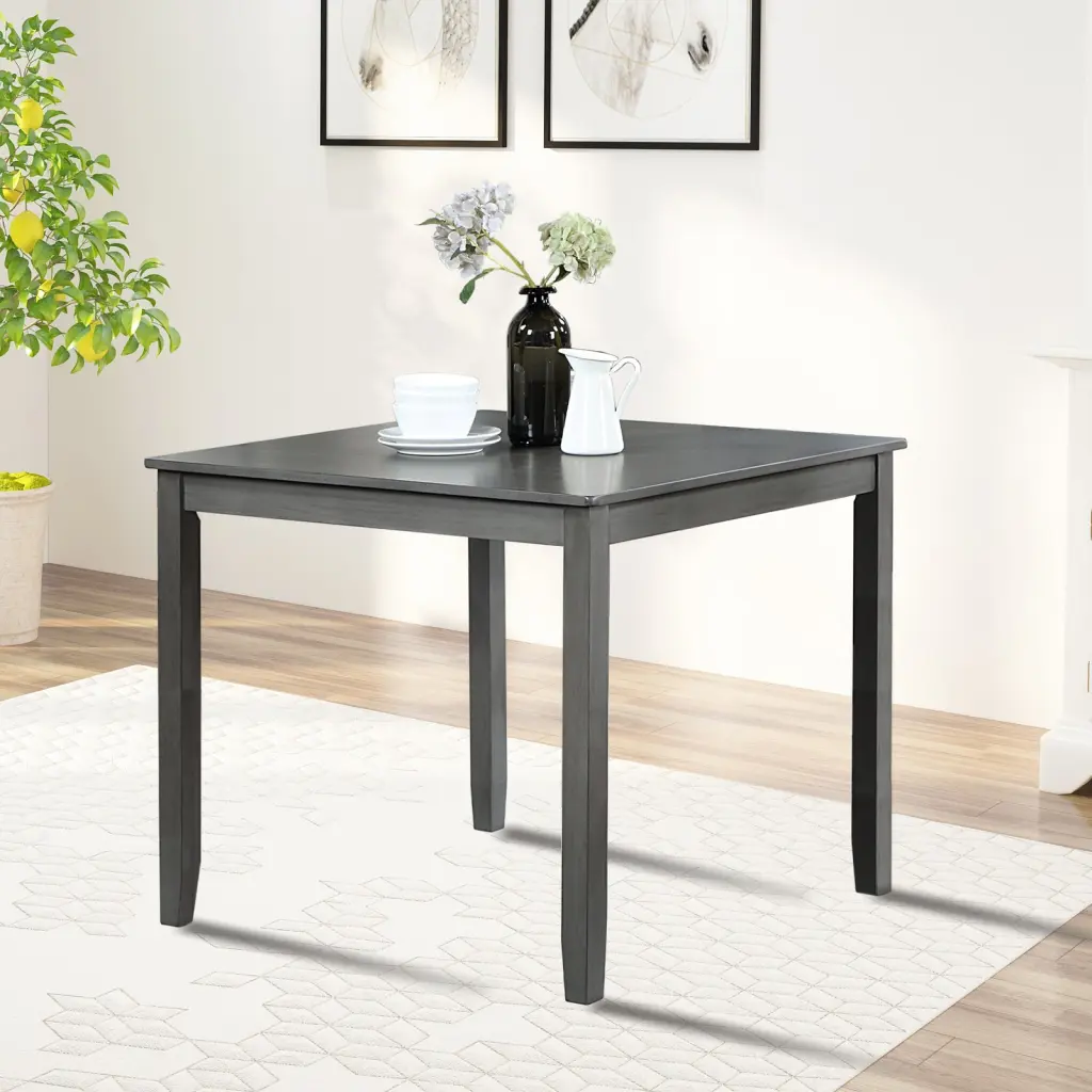 Wooden Dining Square Table Small Spaces, 4-Person Kitchen Table fullbarn e-commerce