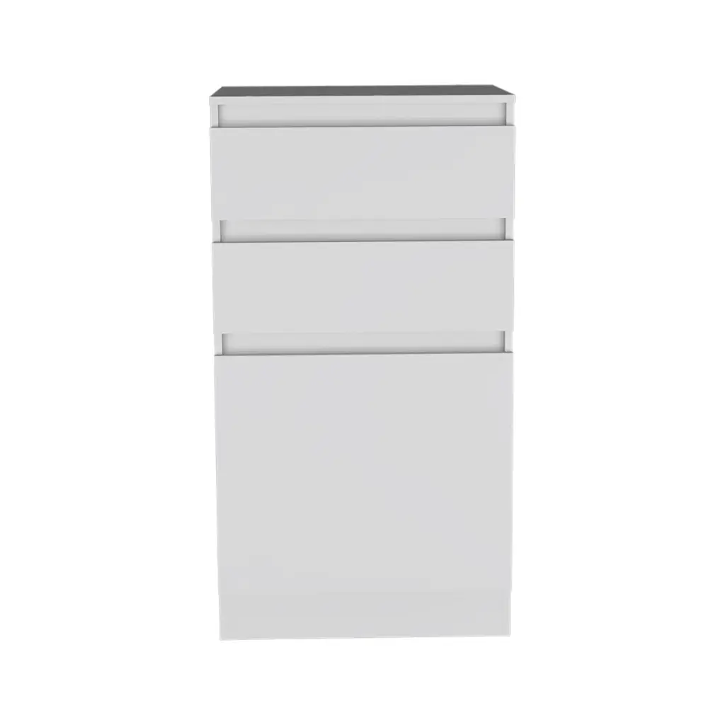 Cambridge Three Drawers Dresser Multicolor MDF Engineered Wood fm furniture