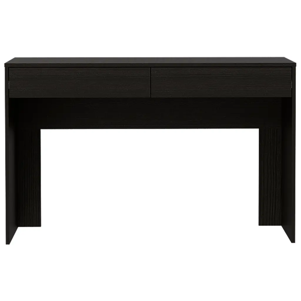 Sunflower Dresser Four Drawers Two Open Shelves Black MDF Engineered Wood rta mubles colombia