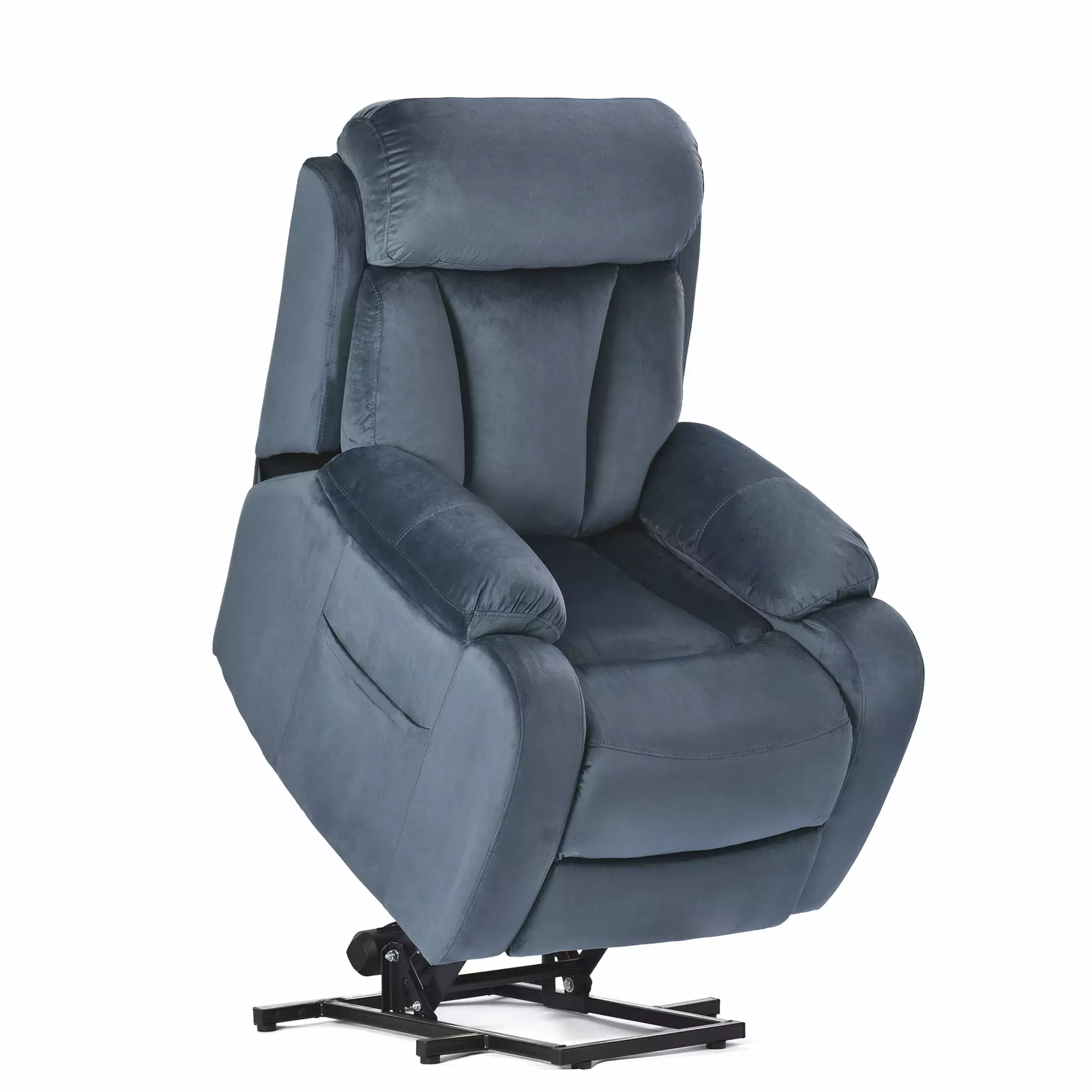 Lift Chair Recliner Elderly Power Remote Control Recliner Sofa Anti-skid Australia Cashmere Fabric Wobythan