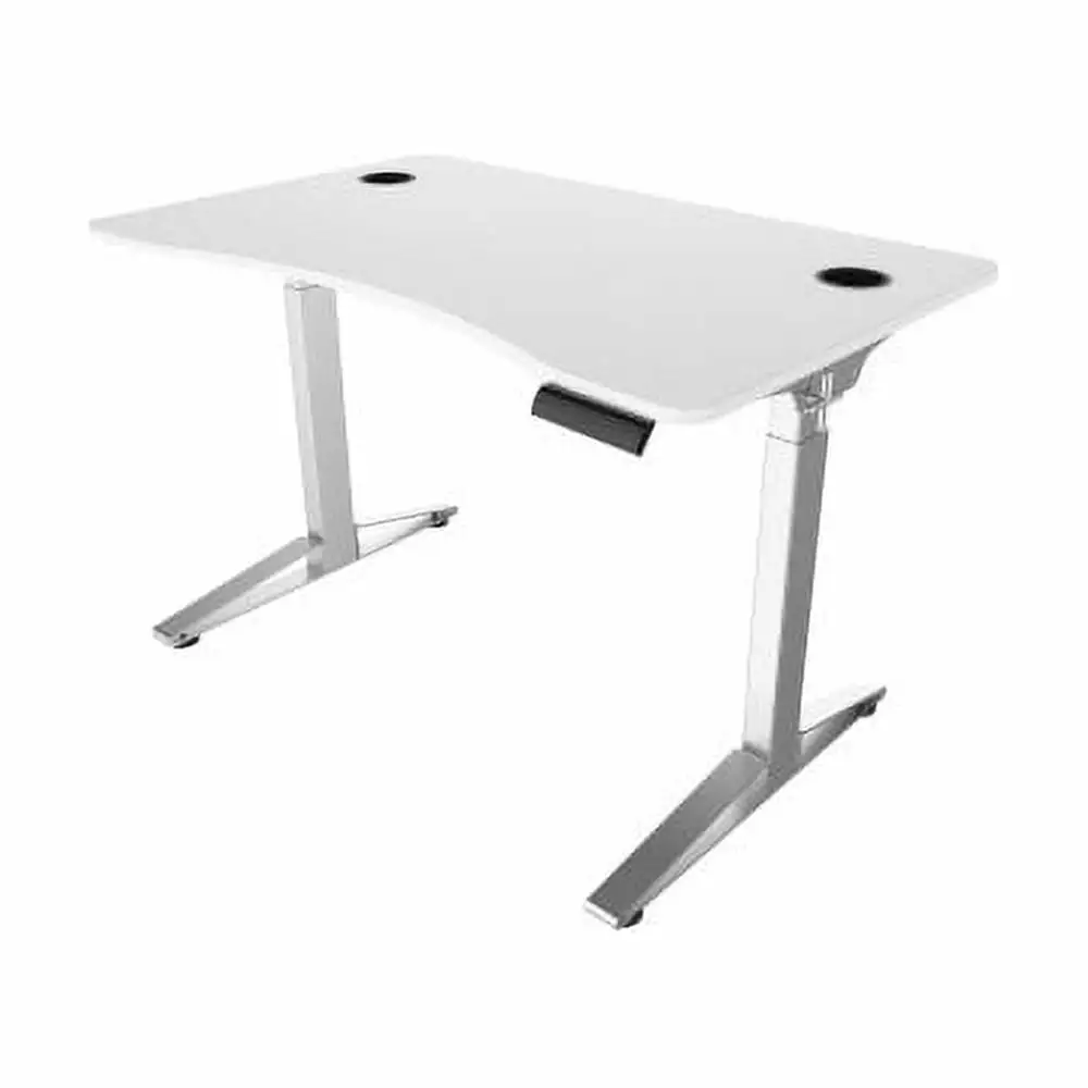 Safco Defy Electric Desk Adjustable Base Silver Base 48 x 45.50 x 28