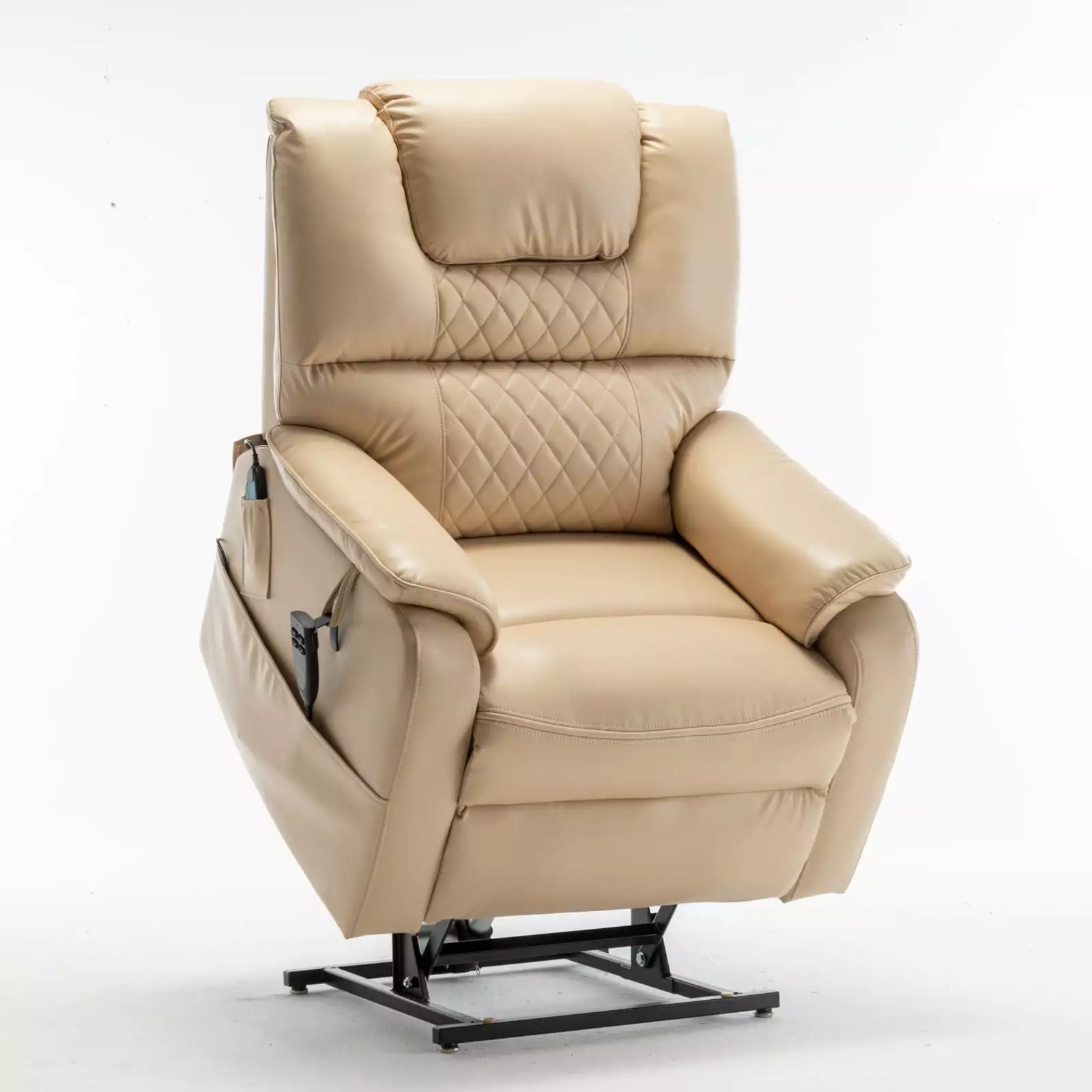 Miekor Furniture Electric Power Lift Recliner Chair Elderly 180 Degree Lie Flat