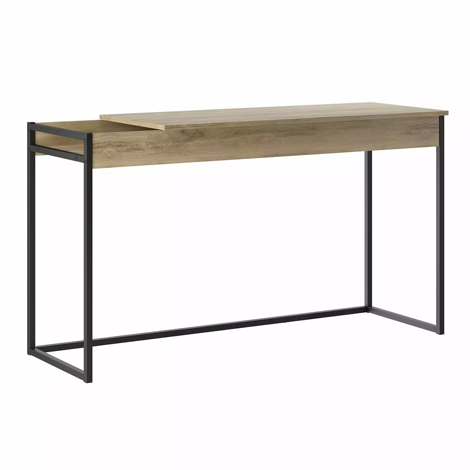 Casabianca Furniture Modern Noa Engineered Wood Office Desk Brown