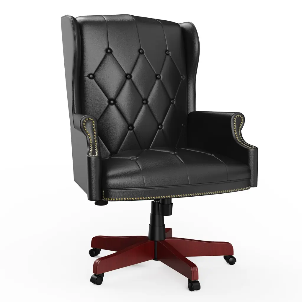 330Lbs Executive Office Chair Ergonomic High Back Reclining Computer Chair Headrest like it