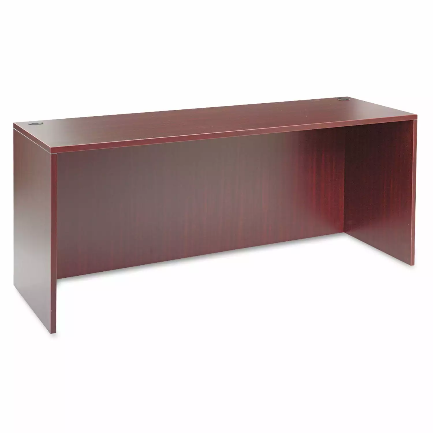 Alera Valencia Series Credenza Shells 65w x 23.6d x 29.5h Mahogany Office Desk