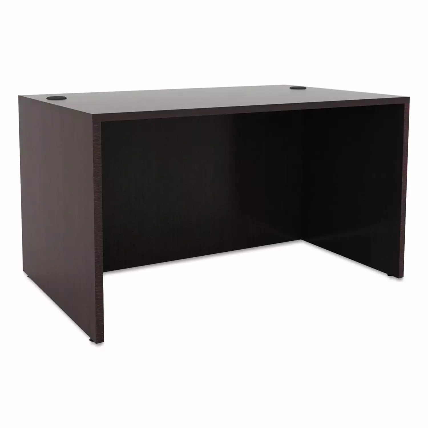 Alera Valencia Series Straight Desk Shell 47 1/4w x 29 1/2d x 29 5/8h Espresso