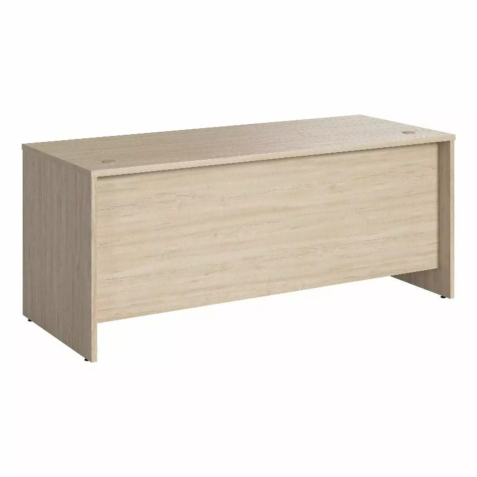 Bowery Hill 72W x 30D Office Desk Natural Elm - Engineered Wood Professional Desk