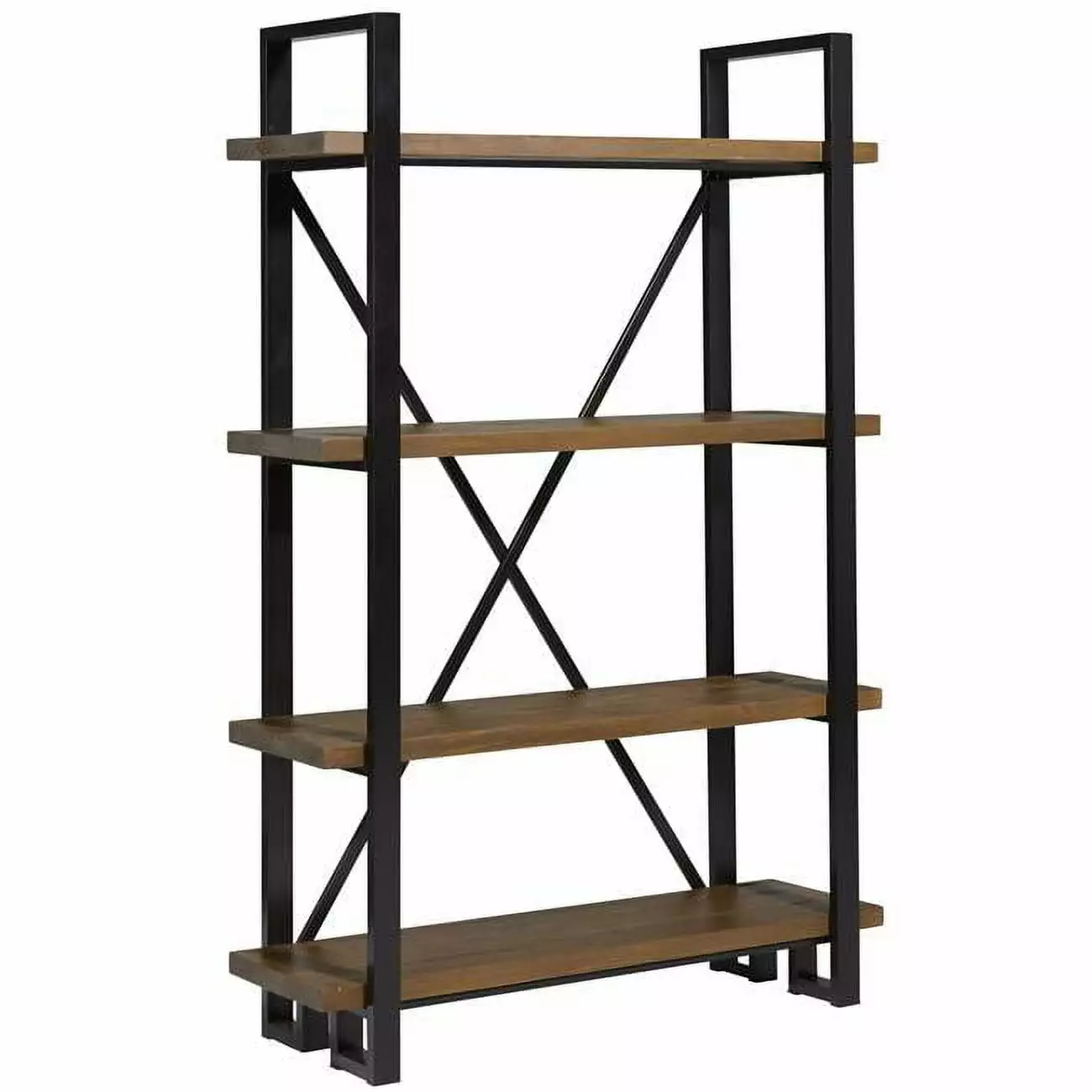 Progressive Furniture Berkley Hall Wood Desk Tan/Black - Elegant Home Office Desk