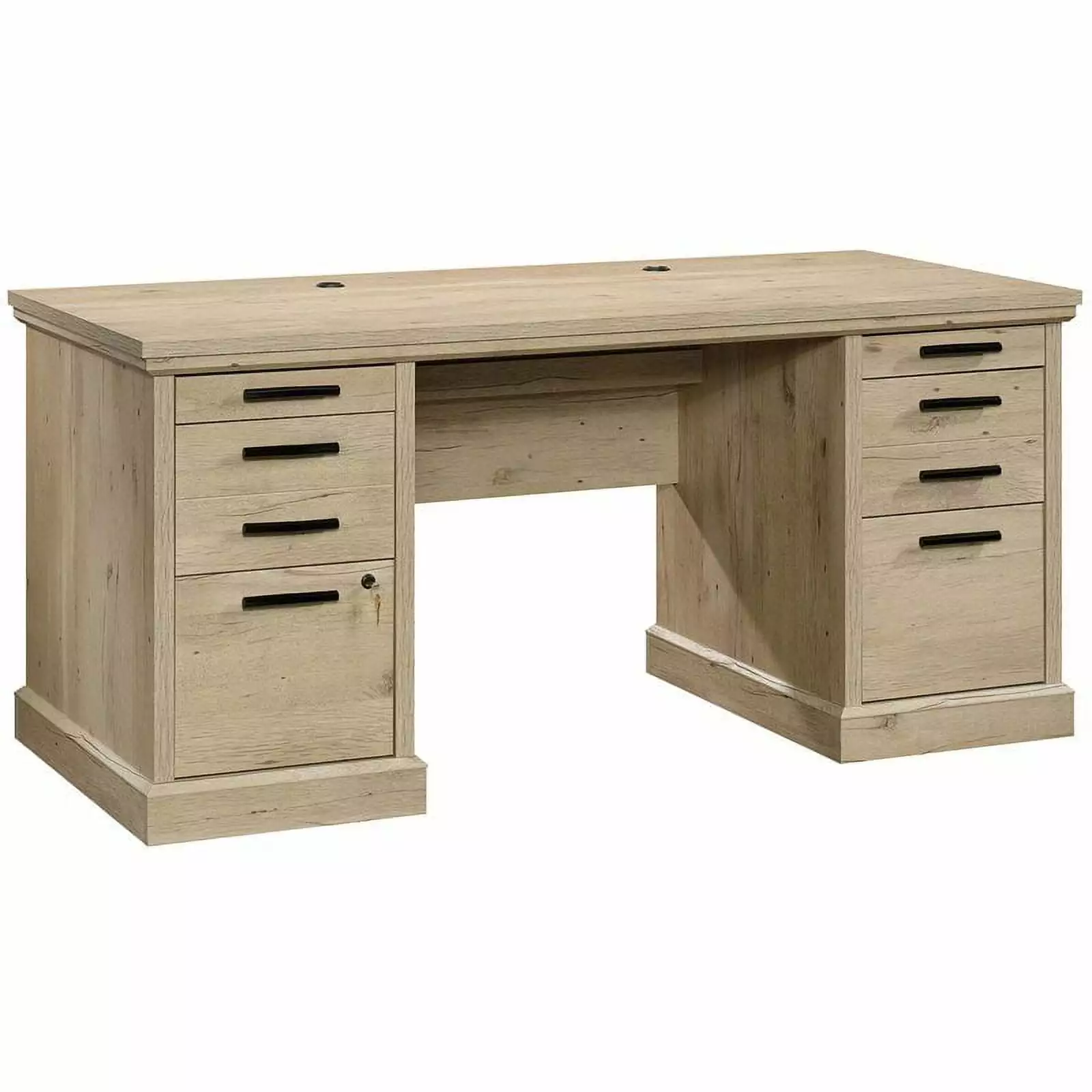 UrbanPro Engineered Wood Executive Desk Prime Oak
