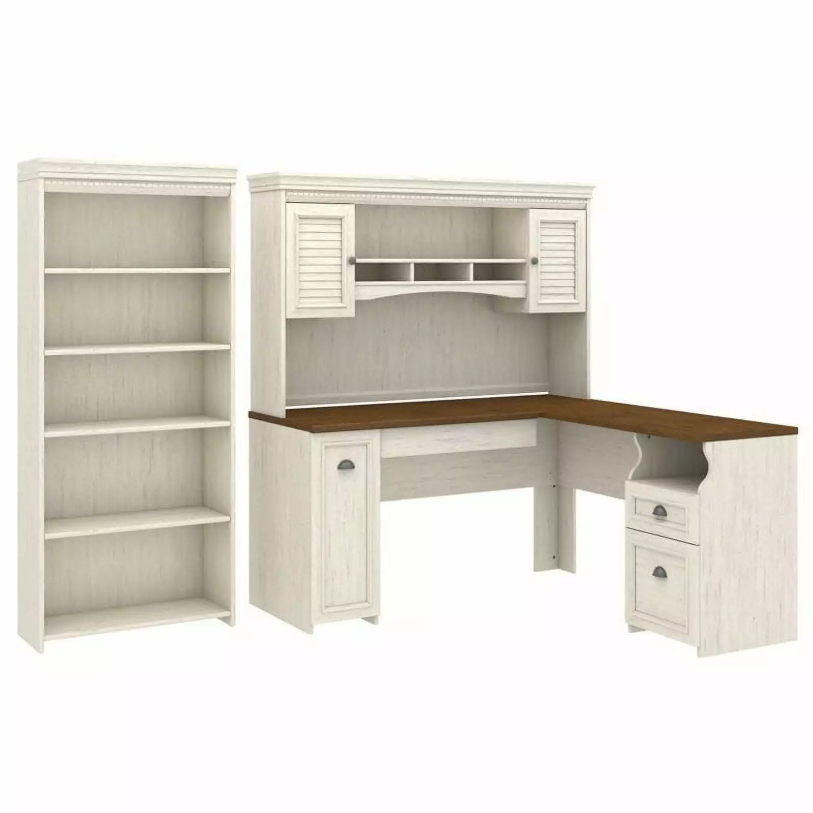 Pemberly Row 3 Piece Office Set Antique White