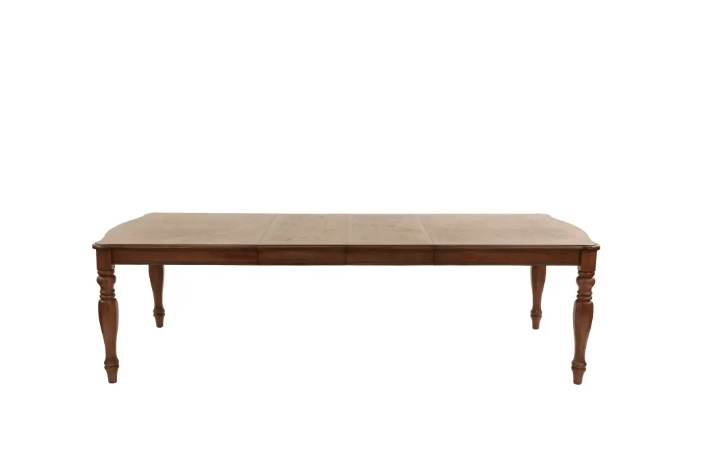 Transitional Style 1 Piece Dining Table 2 Leaves Ash Oak Rectangle Table kanepe