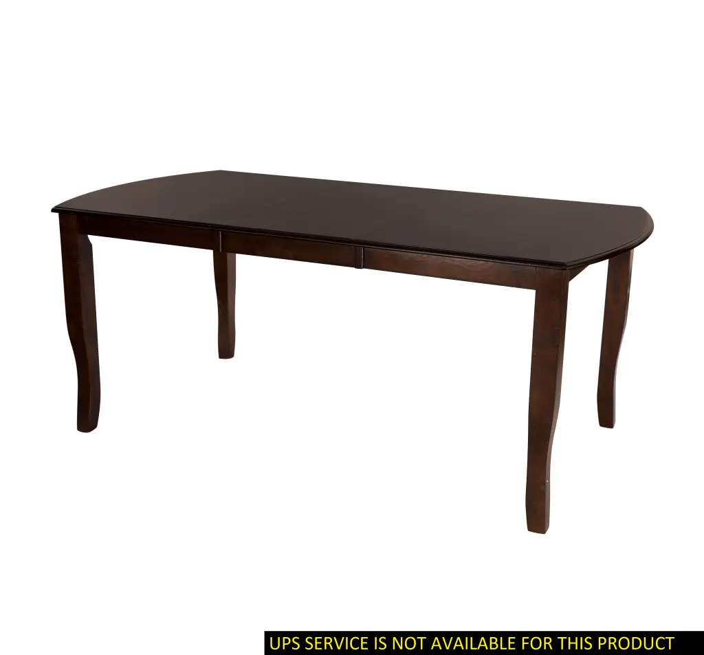 Dark Cherry Finish Effortless Design Dining Table Separate Extension kanepe