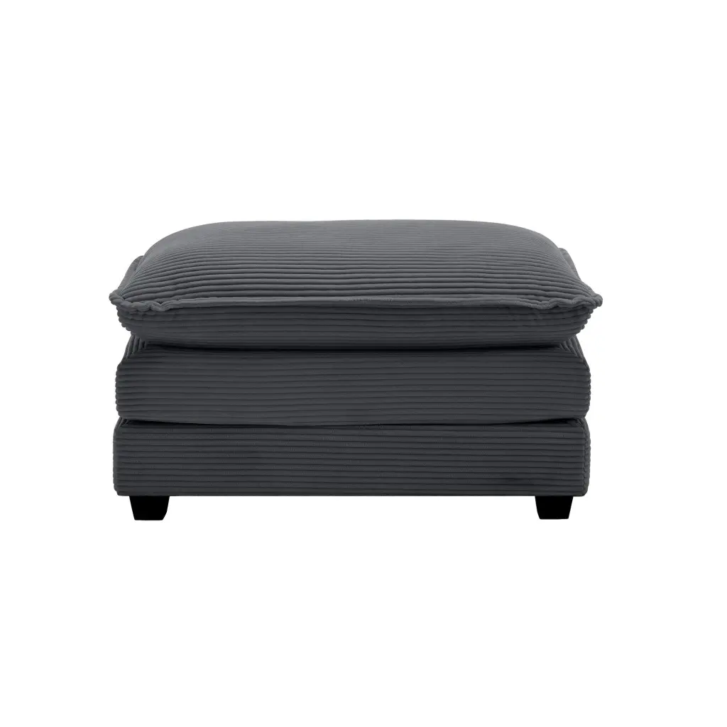 Corduroy Fabric Ottoman Footstool 2 Seater Sofas ui furniture