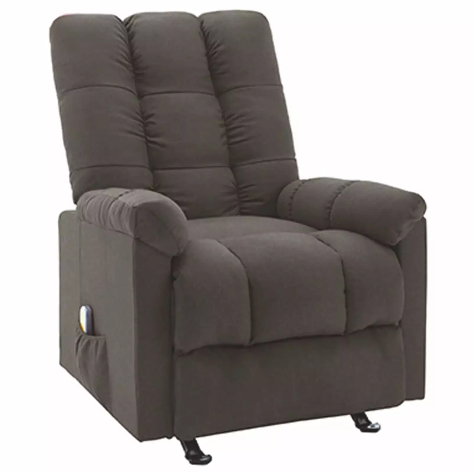 Aibecy Taupe Fabric Recliner Chair Comfortable Padding and Stylish Design