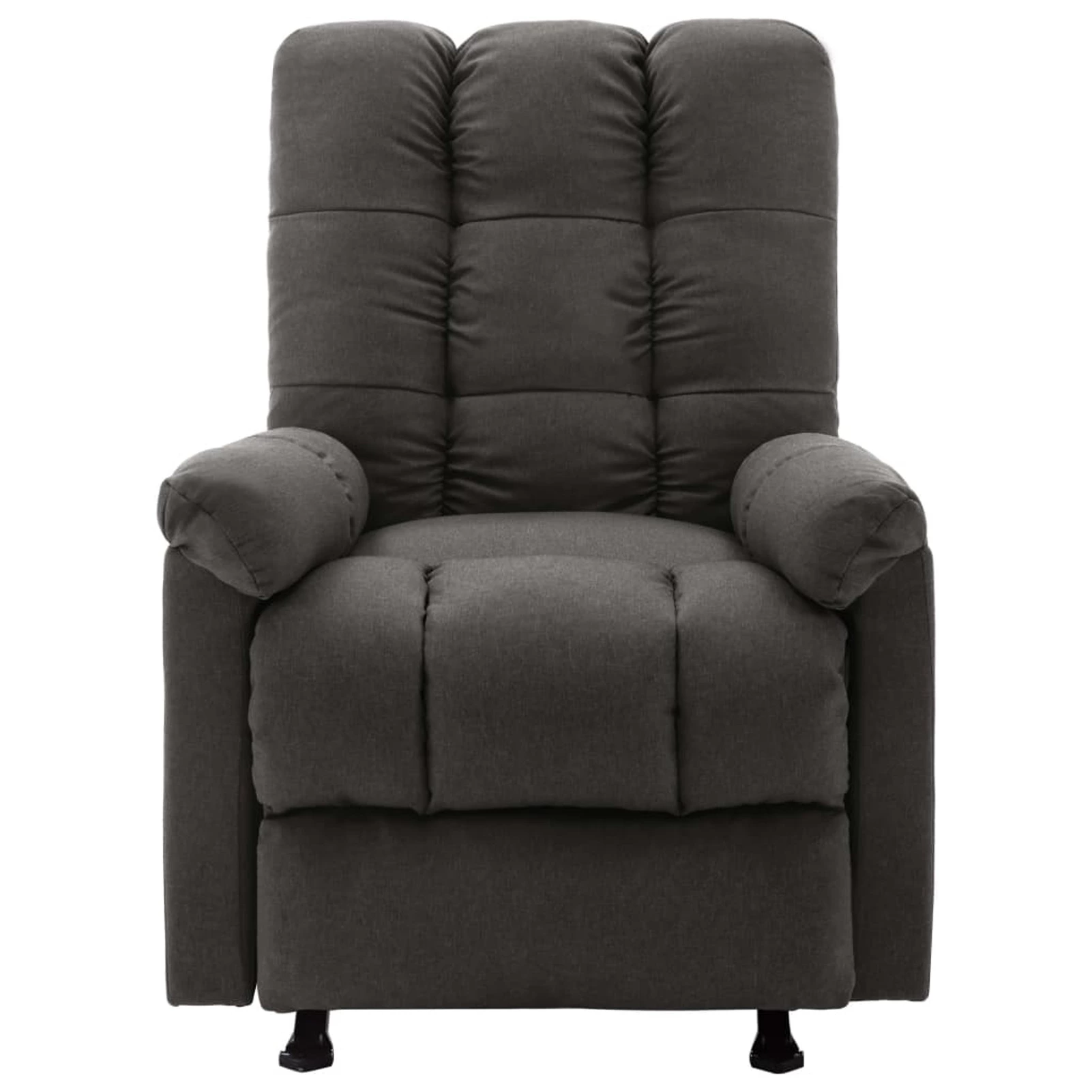 Suzicca Recliner Dark Gray Fabric ammoon