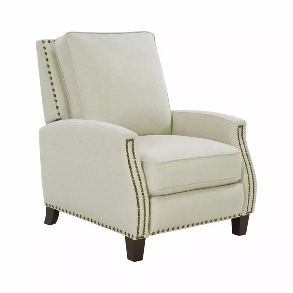 Barcalounger Melrose Recliner Linen Cream Fabric