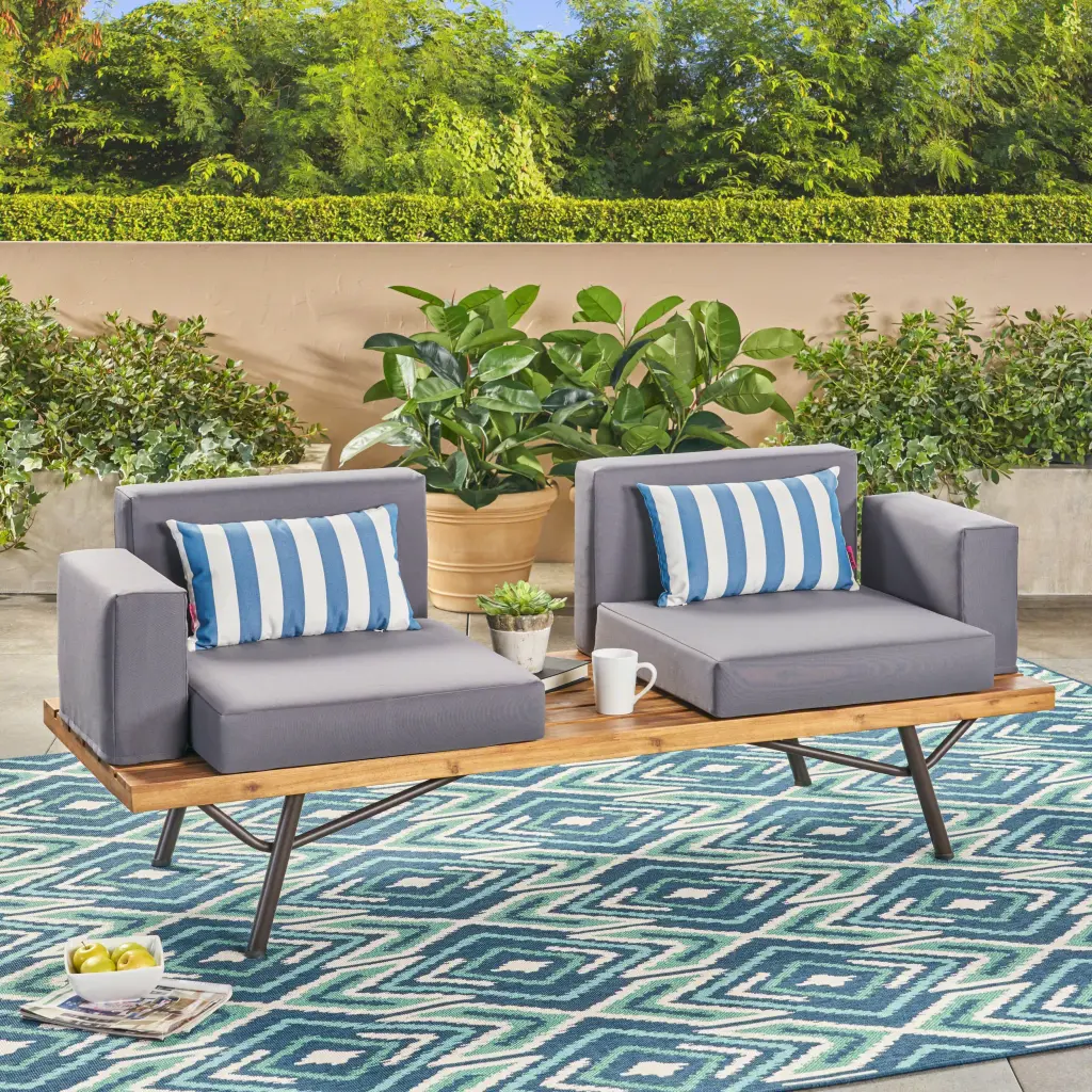 Canoga Sofa Natural Grey Fabric nh-sunfay