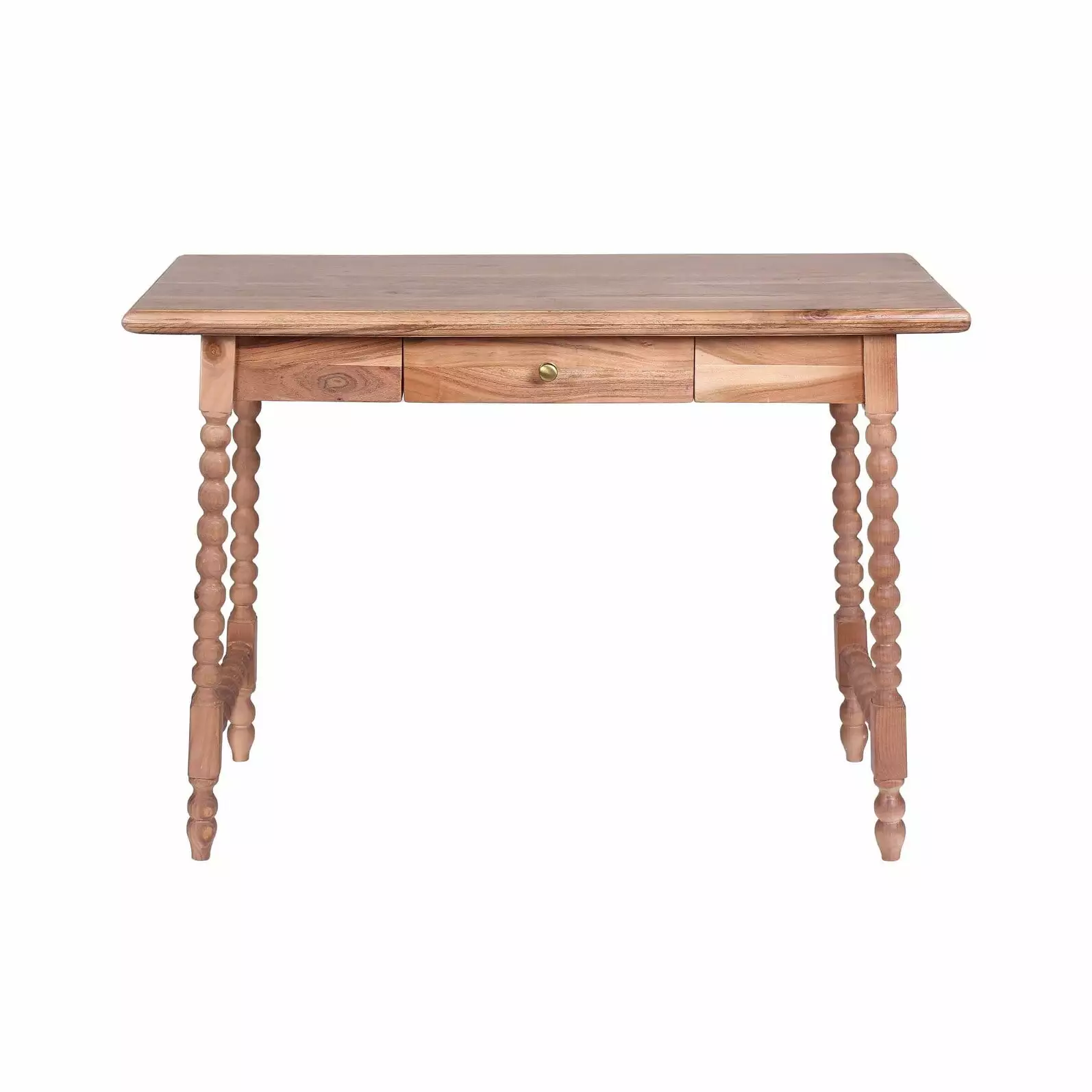 Casartis Living Clara 31 Farmhouse Wood Writing Desk Natural Finish