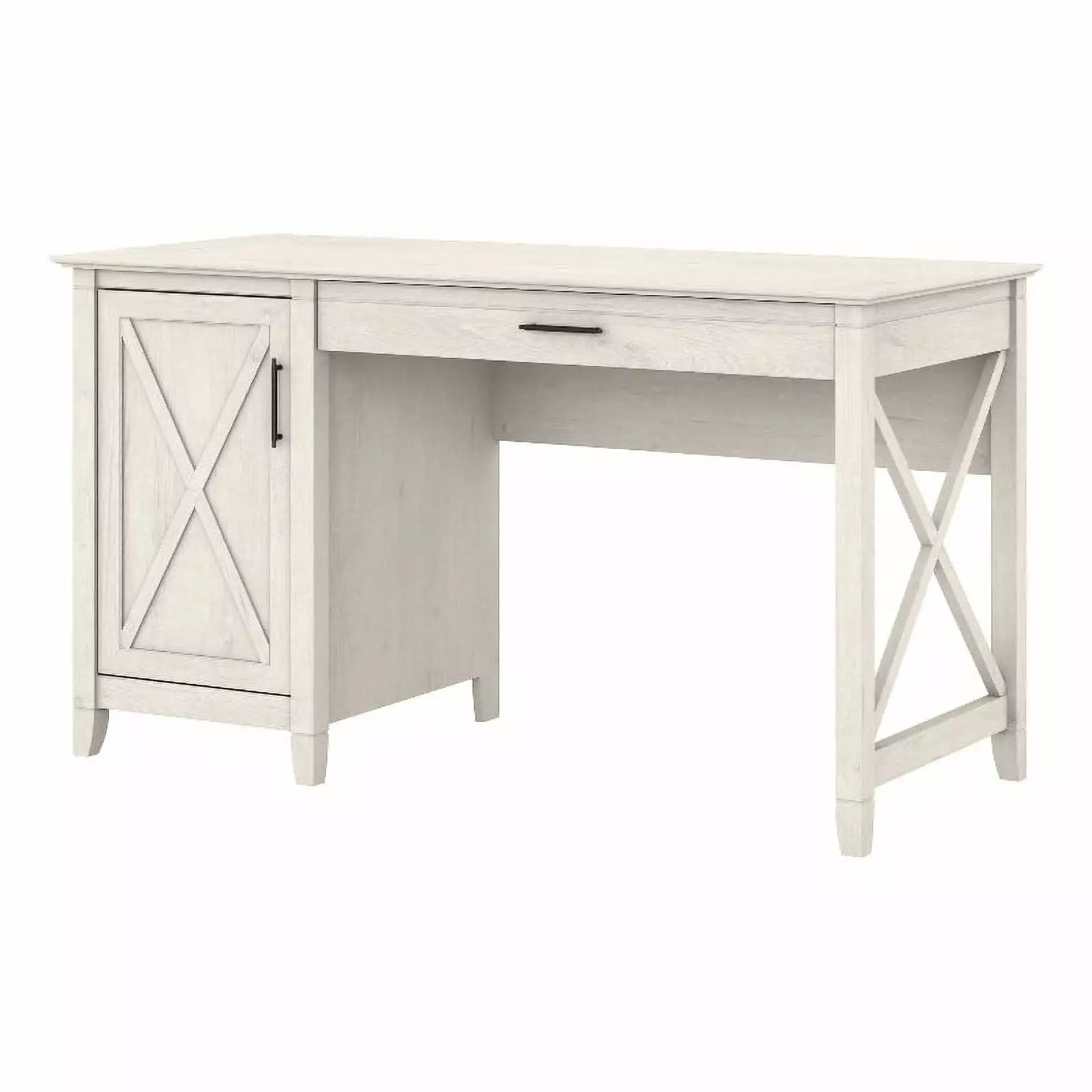 UrbanPro Farmhouse Engineered Wood Computer Desk Storage White