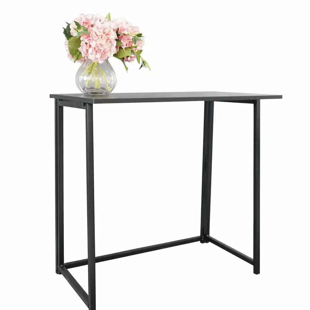 UBesGoo Simple Collapsible Computer Desk Foldable Study Desk Home Office Black FCH