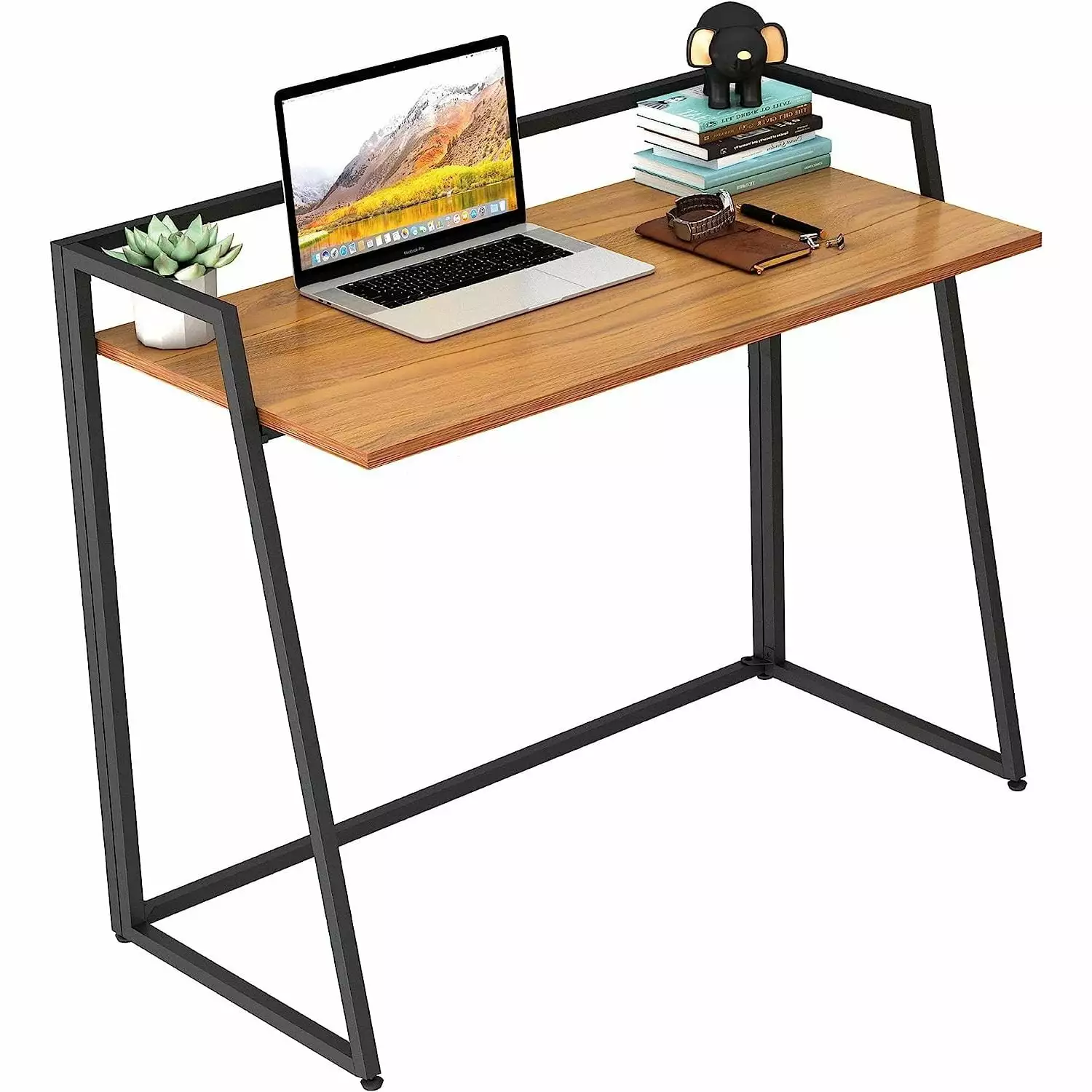 Bilot Foldable Desk 41 Inch No Assembly Required Portable Computer Desk Small Spaces