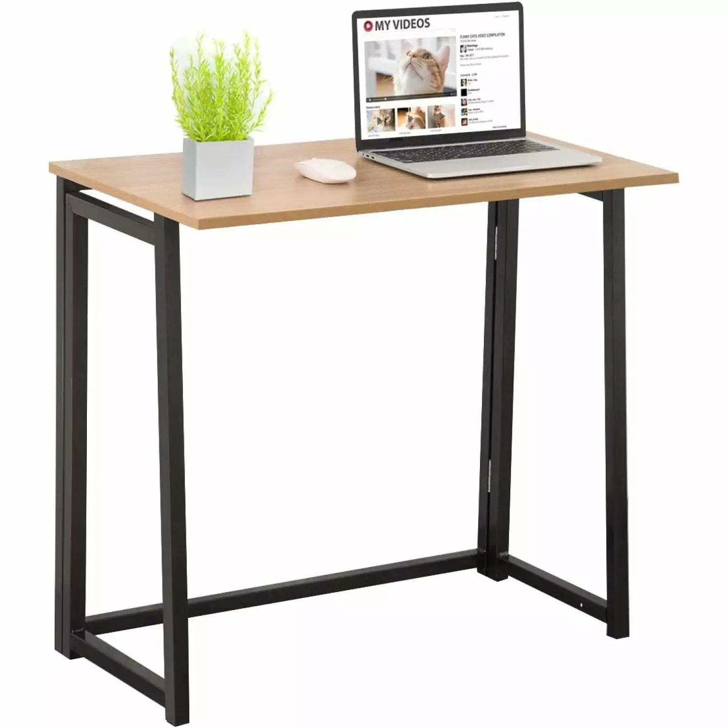 Bilot Home Office Folding Desk 31.5 Foldable Computer Desks Small Places Compact Writing Study Tables Home Office No Assem...