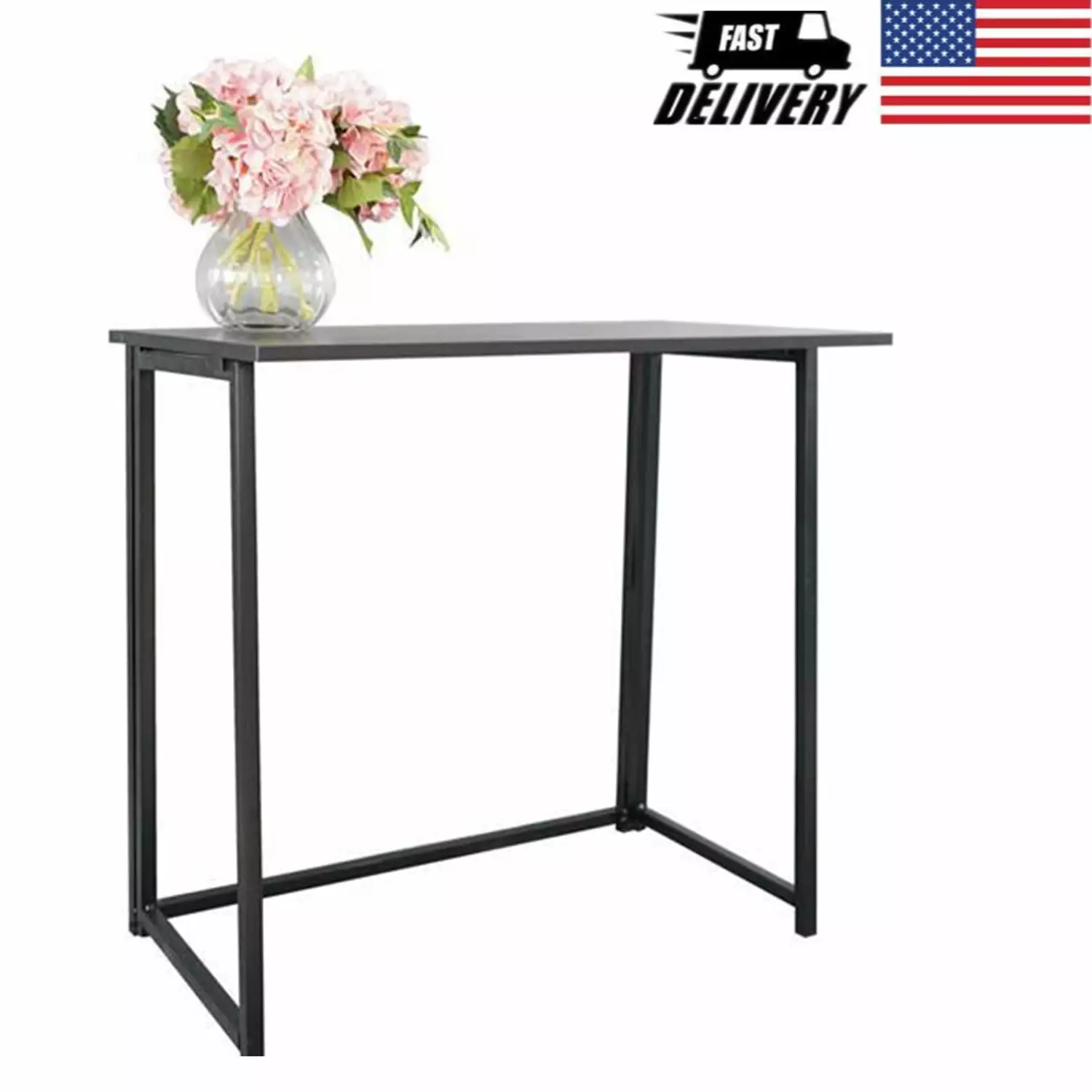 IM Beauty Simple Collapsible Computer Desk Black Compact Home Office Desk Sold out!