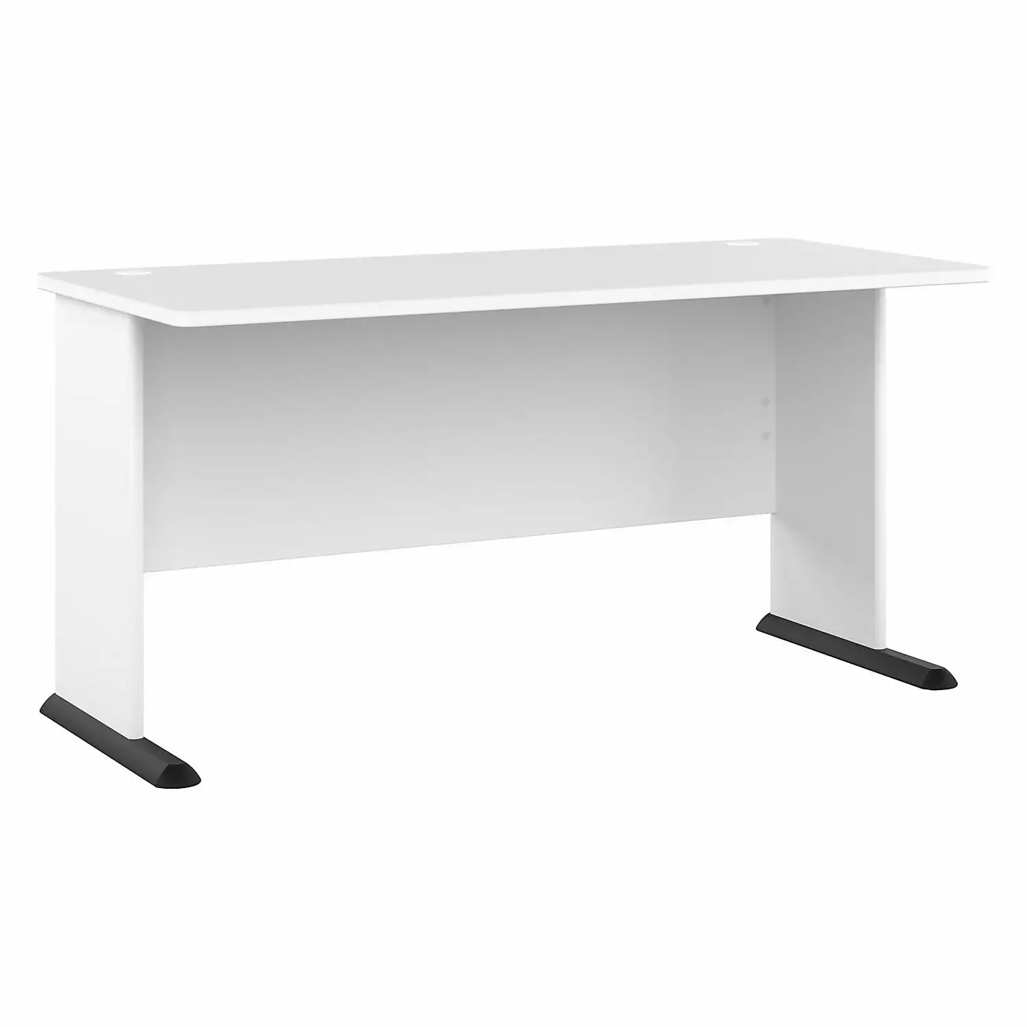 Studio 60W Gaming Desk White - Engineered Wood Gamers Bush Business Furniture