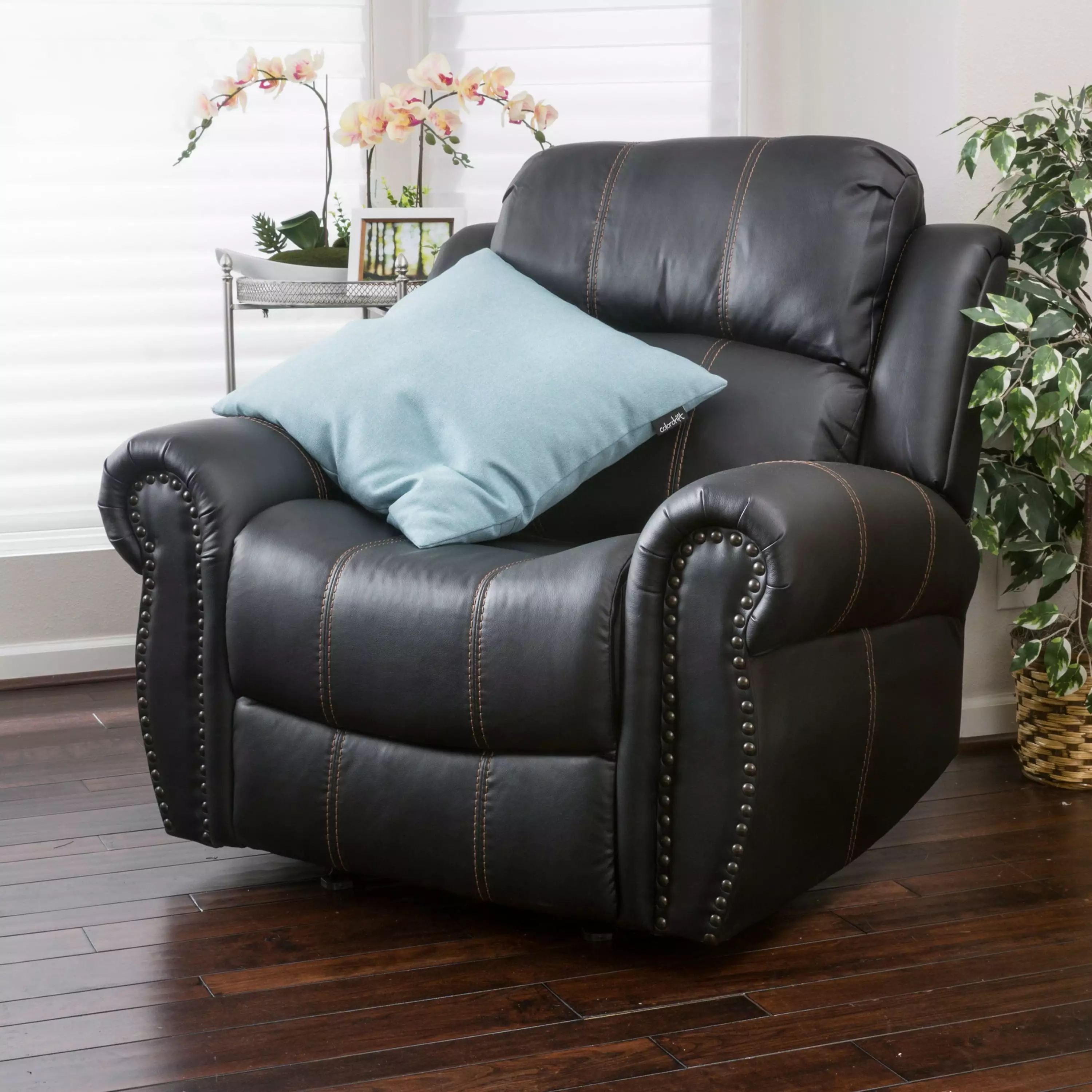 Gliding Recliner Chair Living Room Comfort Jamini