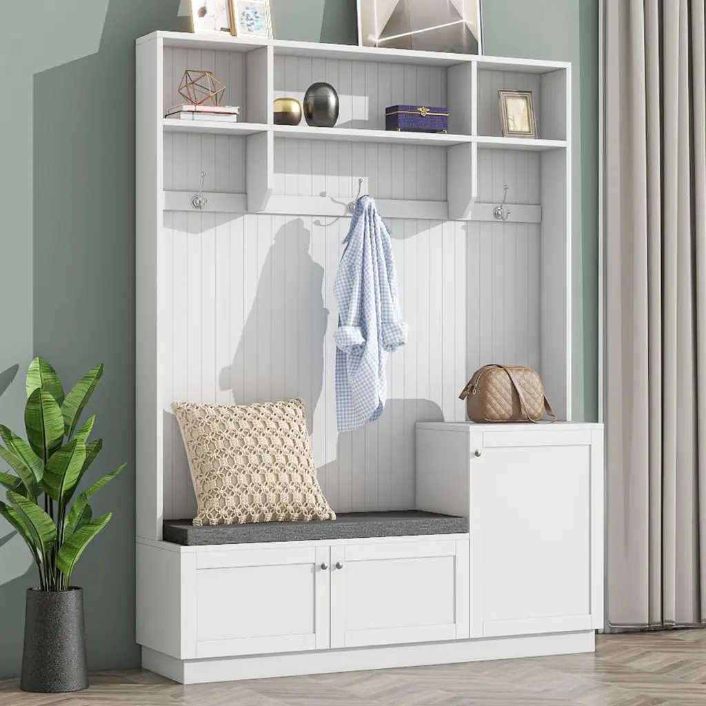 Elegant Hall Tree Storage Solutions and Functional Design on-trend