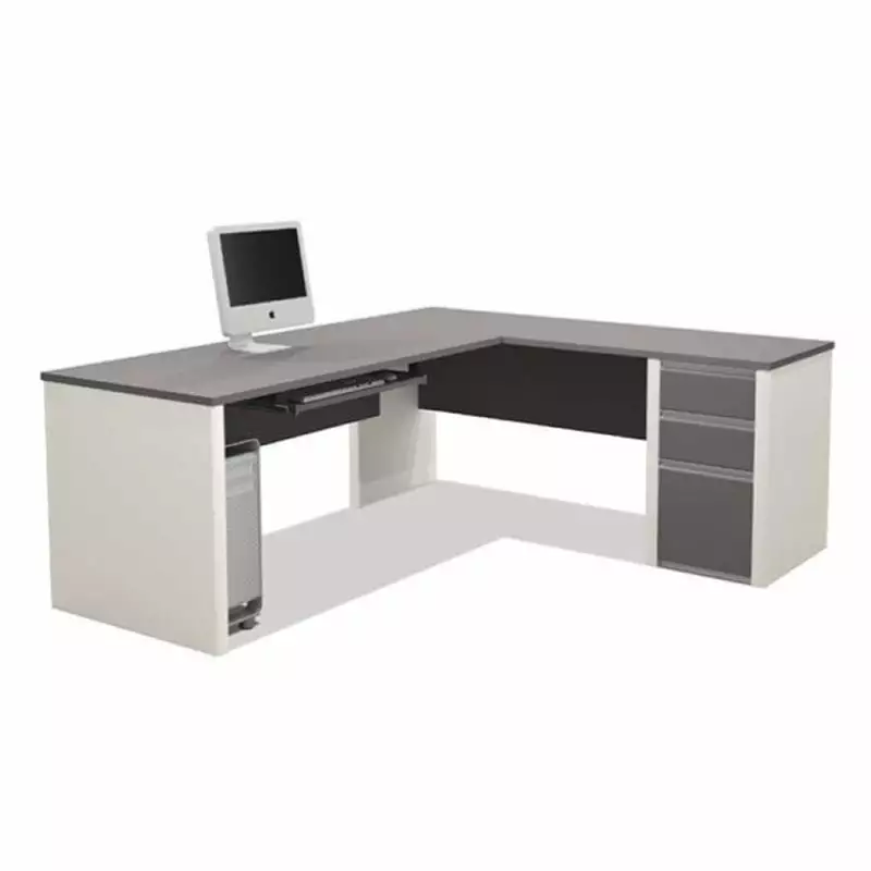 Bowery Hill L-Shaped Desk Sandstone