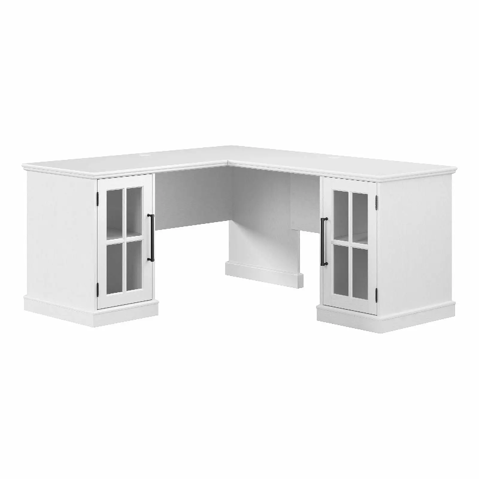 Westbrook 60W L Shaped Desk Storage Bush Furniture