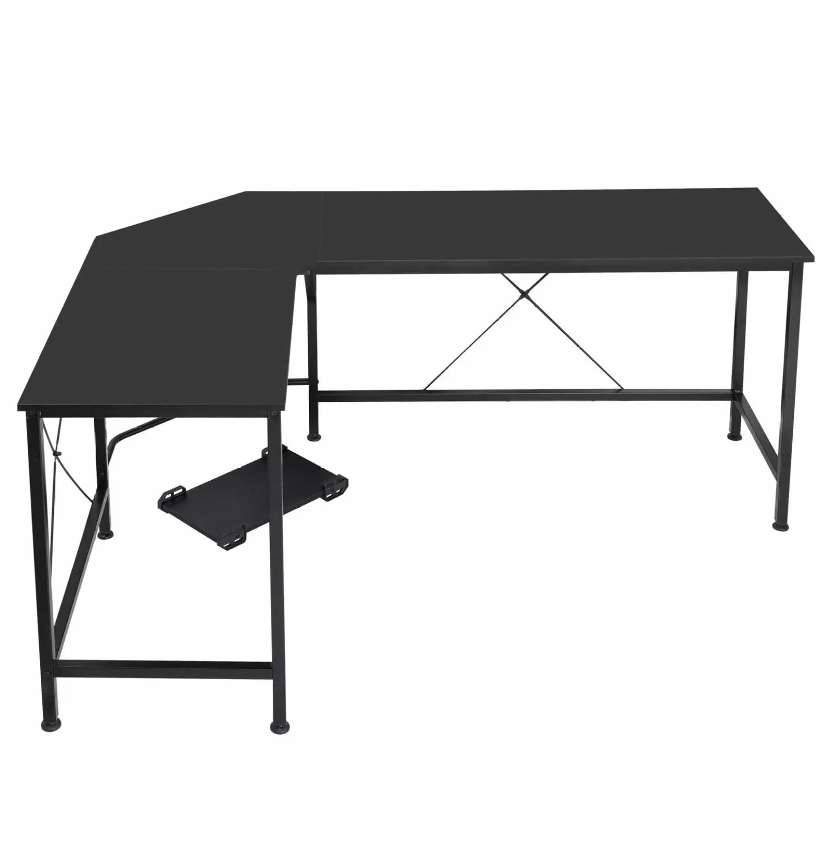 Rongfun L-Shaped Desk Corner Computer Gaming Laptop Table Workstation Space Saving