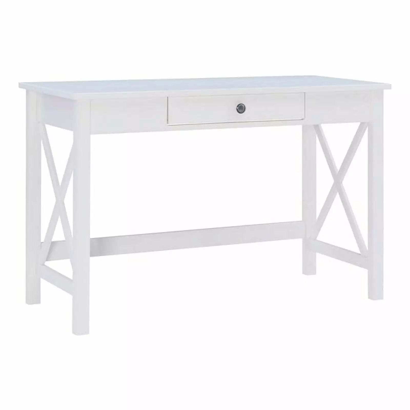 UrbanPro Modern Home Office Wood Laptop Desk - Antique White - Study Writing Table