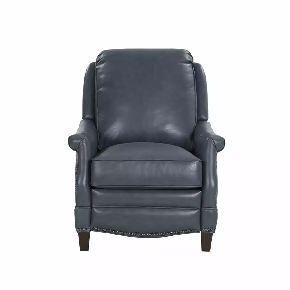 Barcalounger Ashebrooke Recliner Marisol Flint All Leather Finish