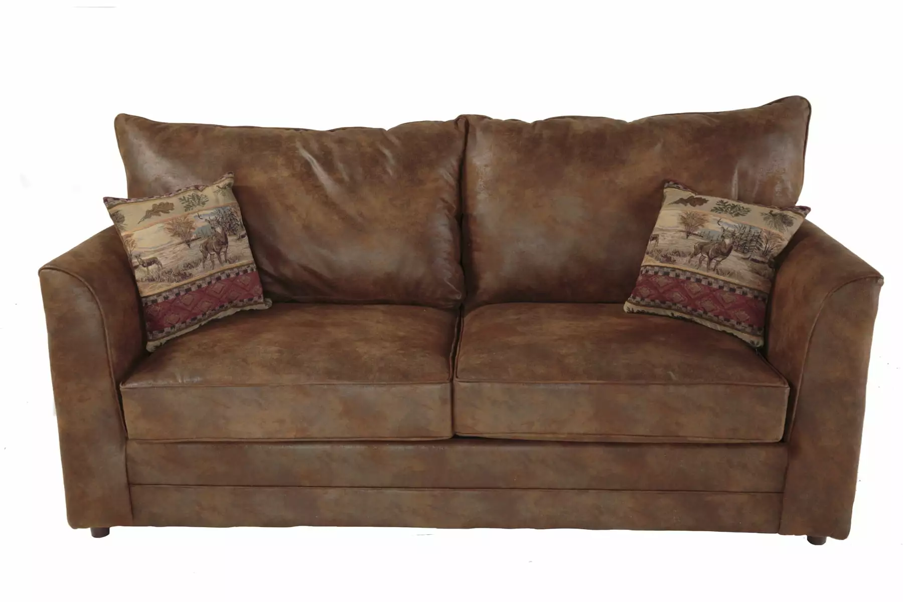 American Furniture Classics Palomino Sofa Genuine Brown Leather