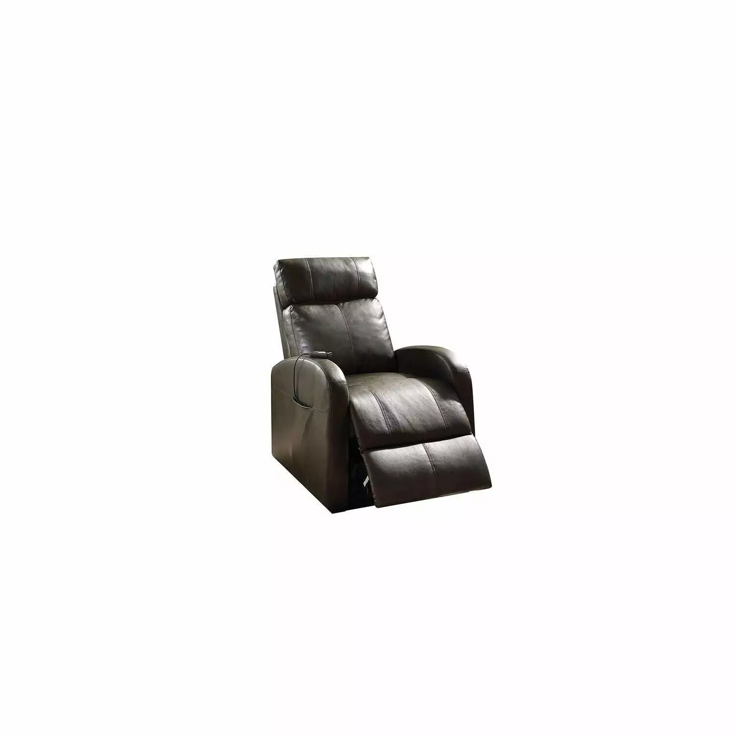 HomeStock Baroque Beauty Recliner Lift Dark Gray PU - Elegant and Functional