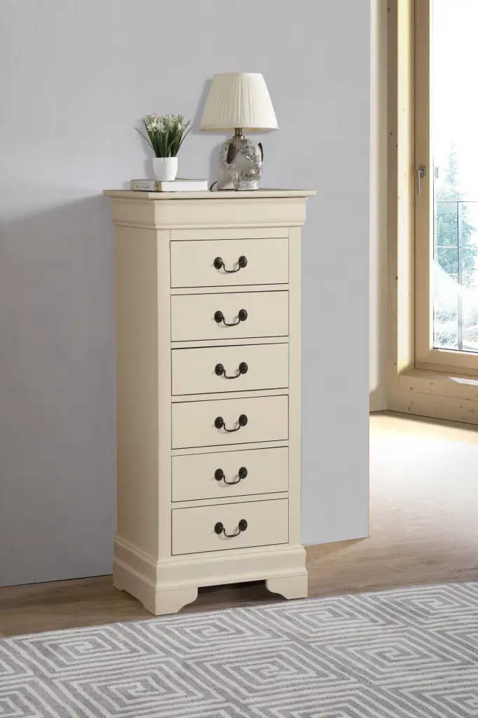 Louis Phillipe G3175 LC Lingerie Chest Beige Particle Board glory furniture