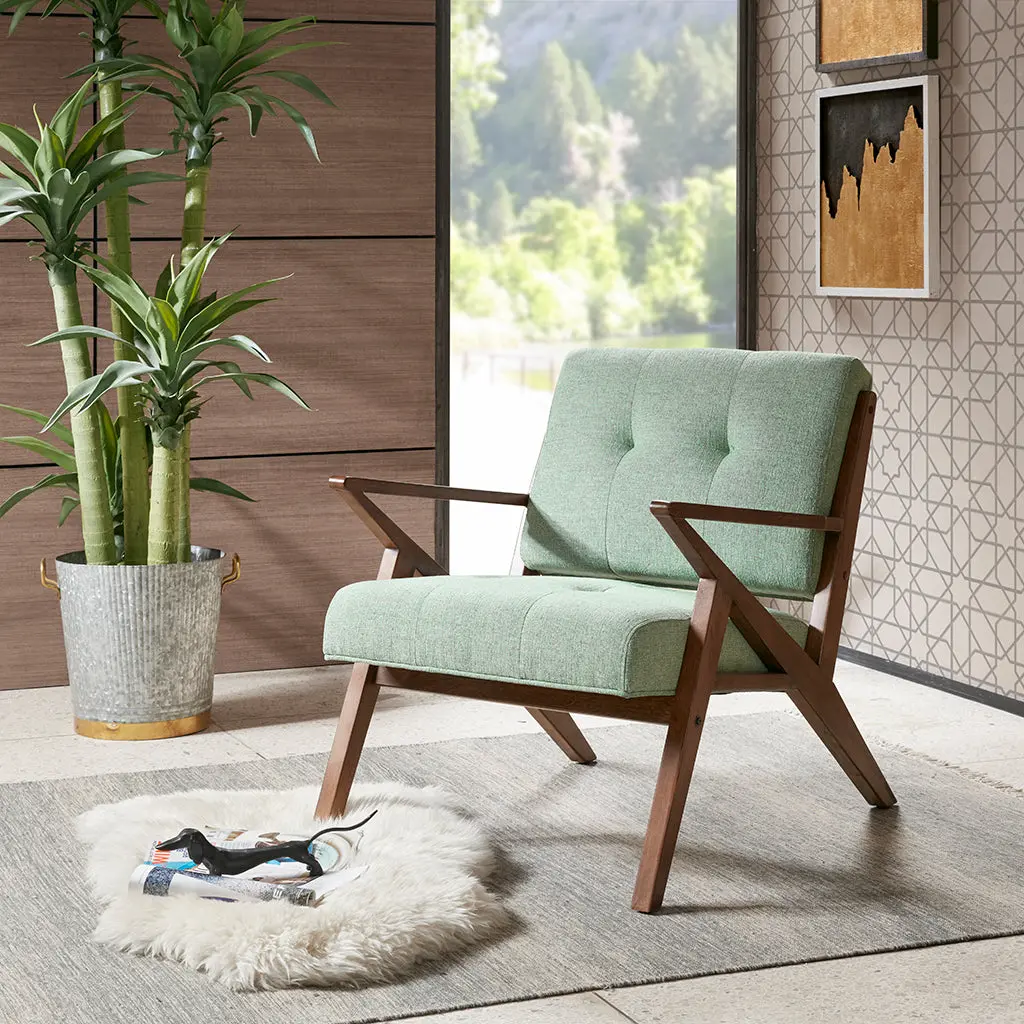 Lounge Seafoam Polyester Comfortable Modern Living Room Chair jla