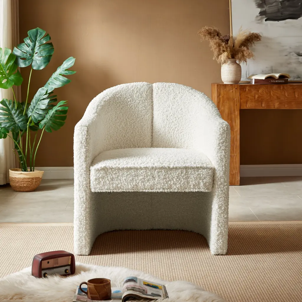 Mirod Chic Curved Design Multi-functional Aesthetic Lounge Chair nh-mirod