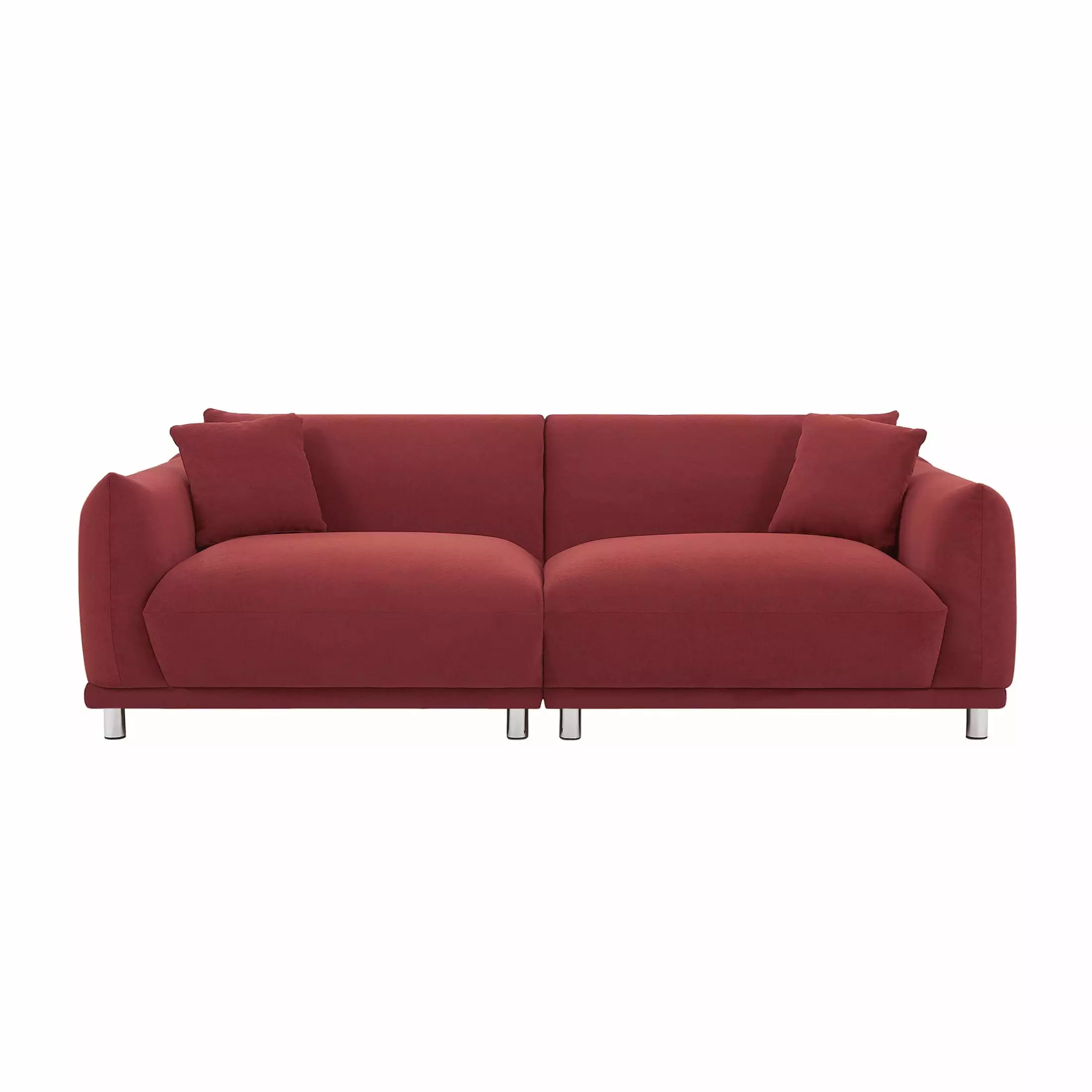 Miekor Furniture Loveseat Sofa Couch Modern Living Room 2 Seater Detachable Cover
