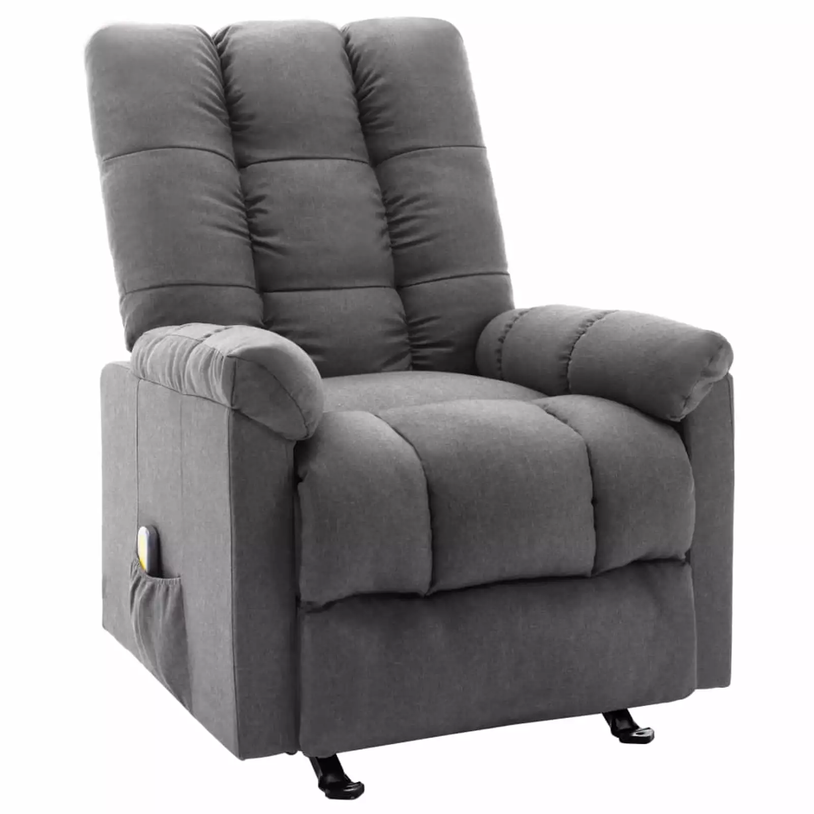 Suzicca Recliner Gray Fabric Comfortable Living Room Chair ammoon
