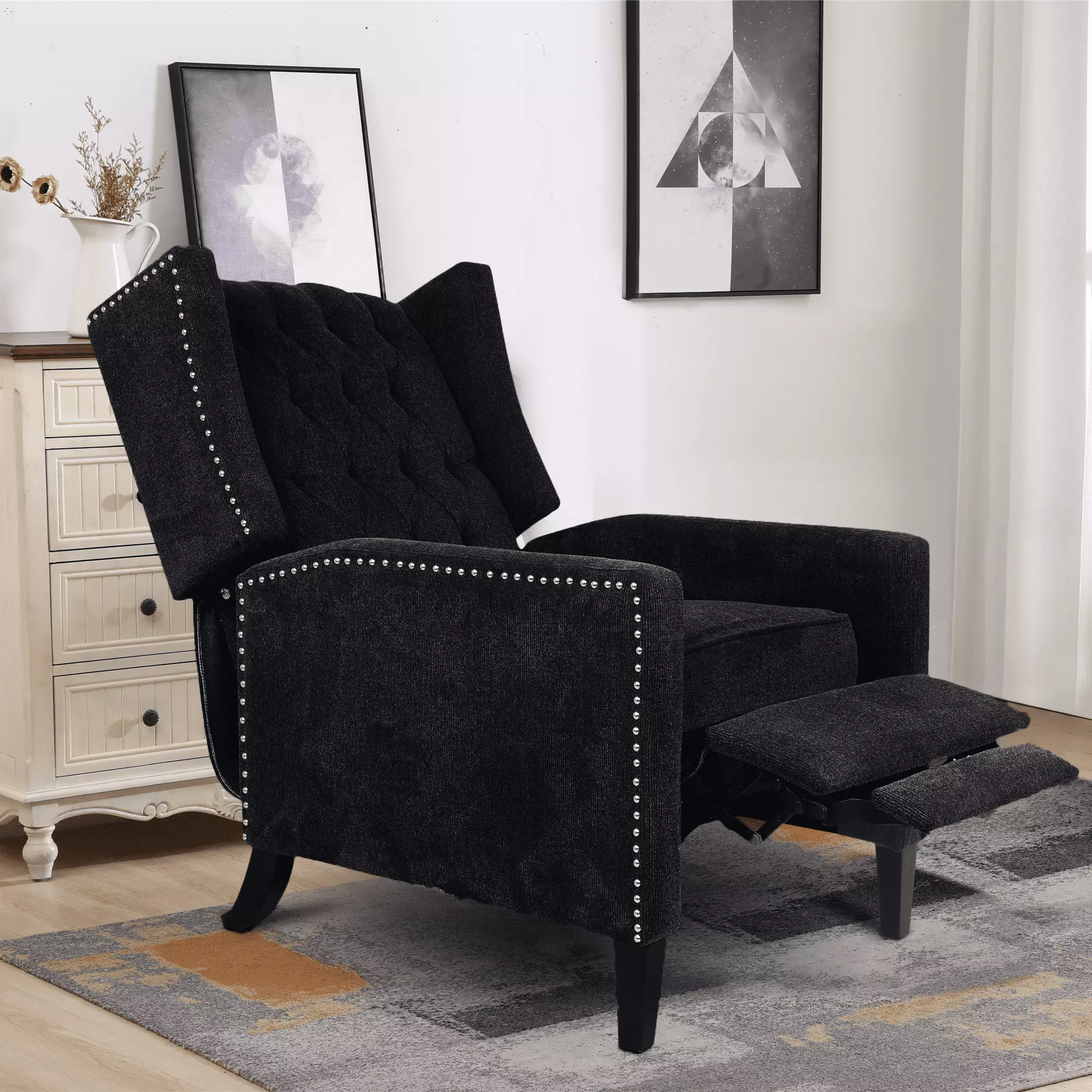 CoSoTower Arm Pushing Recliner Chair