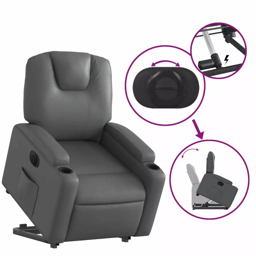 Irfora Faux Leather Recliner Chair Comfortable Seating