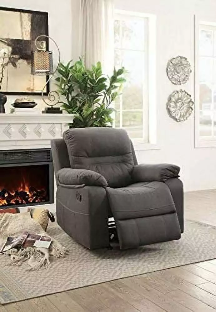 Power Lift Recliner Chair Heat Massage Dual Motor and USB Ports Black Amazing Choice