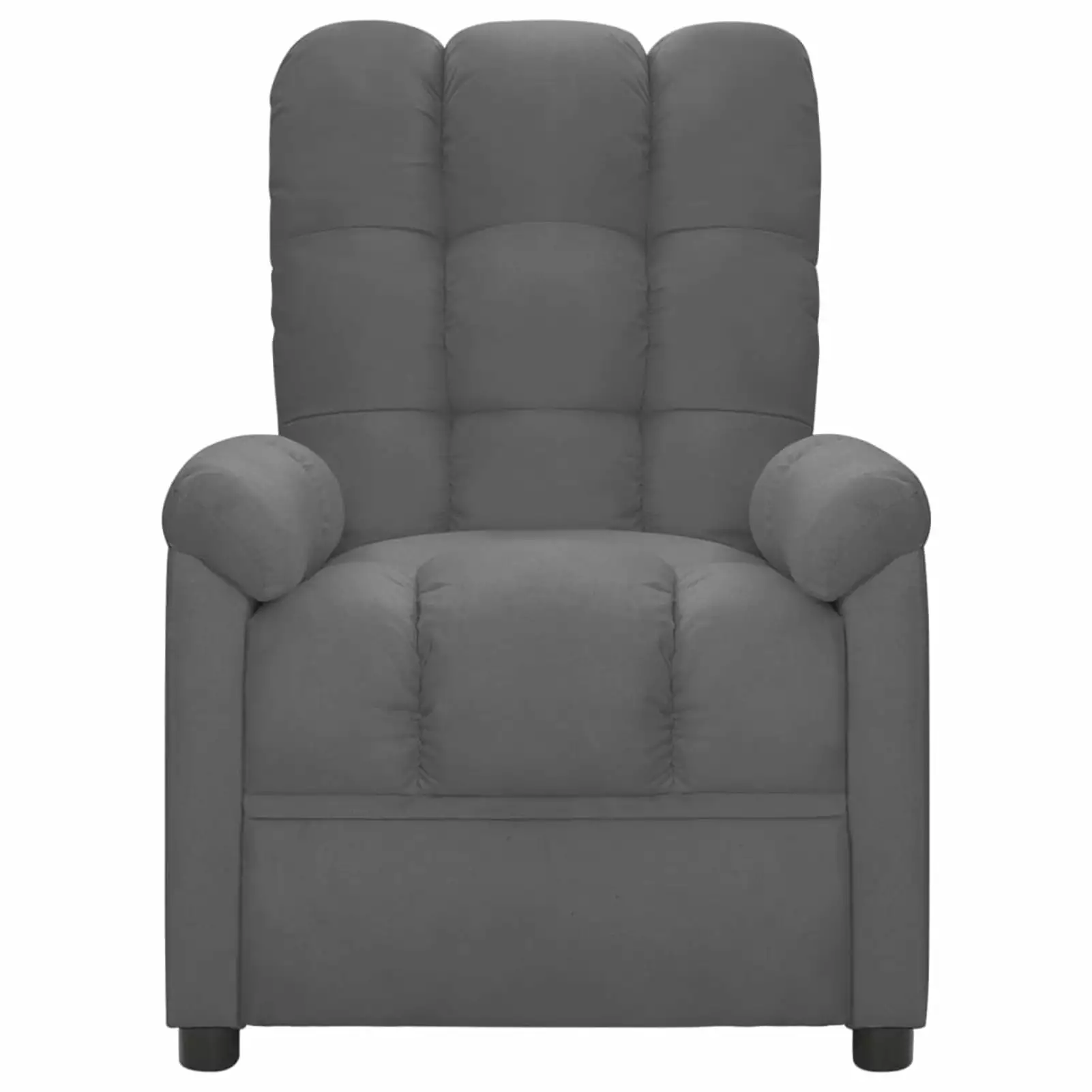 Suzicca Massage Recliner Grey Fabric Living Room ammoon
