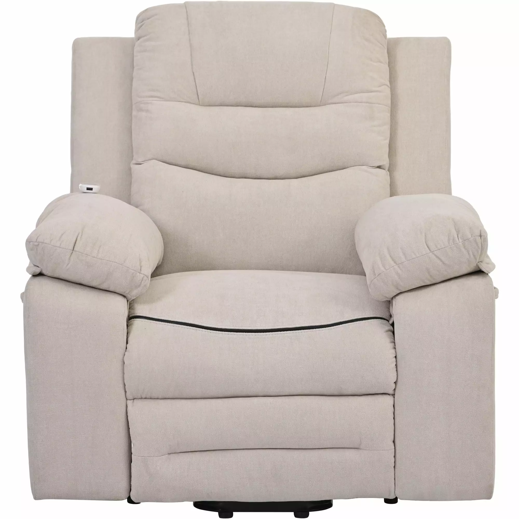 CoSoTower Massage Recliner Power Lift Chair Elderly Adjustable Massage and Heating Function Beige