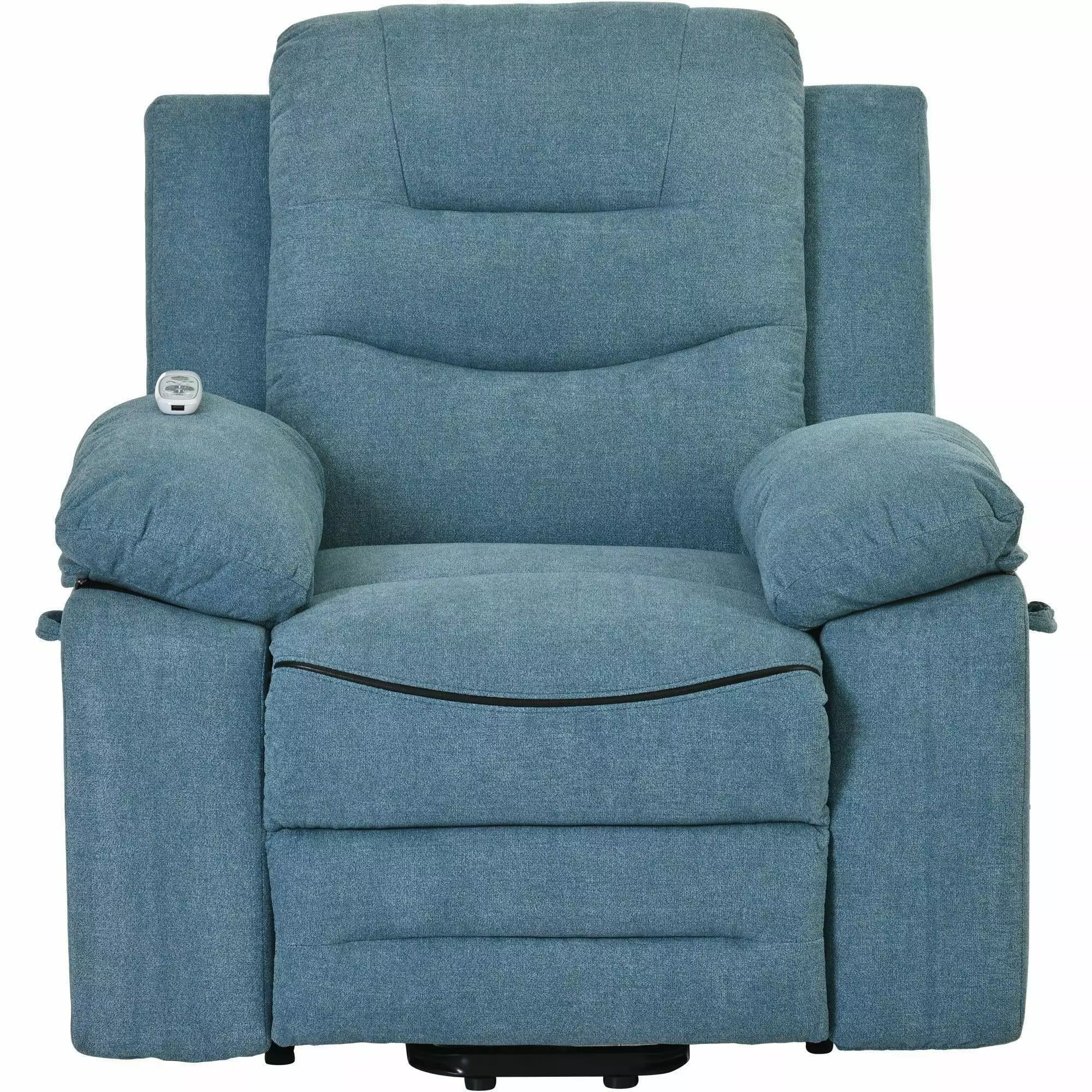Supfirm Massage Recliner Power Lift Chair Elderly Adjustable Massage and Heating Function Blue