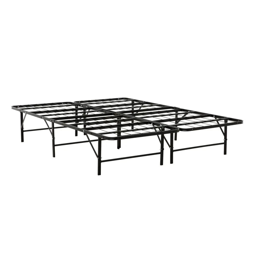 Metal Mattress Foundation Bed Frame King Size Bed Base Sturdy Support kanepe